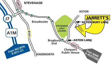 Jarrett Fencing location map