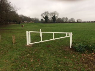 Swing barrier gate for Stevenage Borough Council