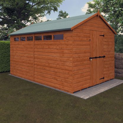 Security Apex Shed 12x8