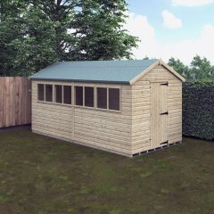 Premier Apex Shed 16x8