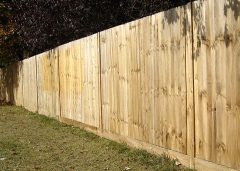 Closeboard Kits with Timber Posts & Timber Gravel boards