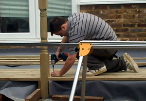 Installing Decking