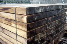 Motorway Rail Posts