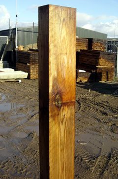 Post - for Post & rail fencing