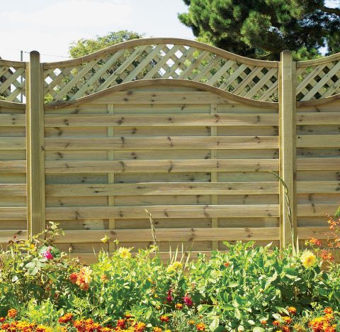 St Meloir Fence Panel